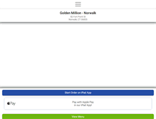 Tablet Screenshot of goldenmillionchinese.com